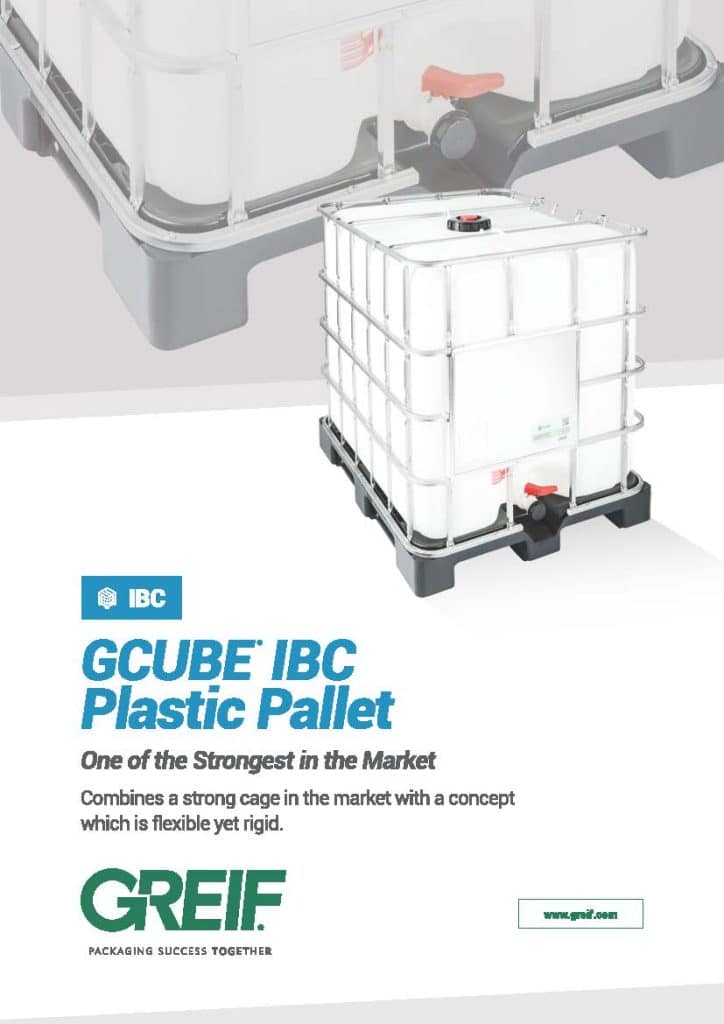 GCUBE Plastic Pallet Sell Sheet UK EN Page 1