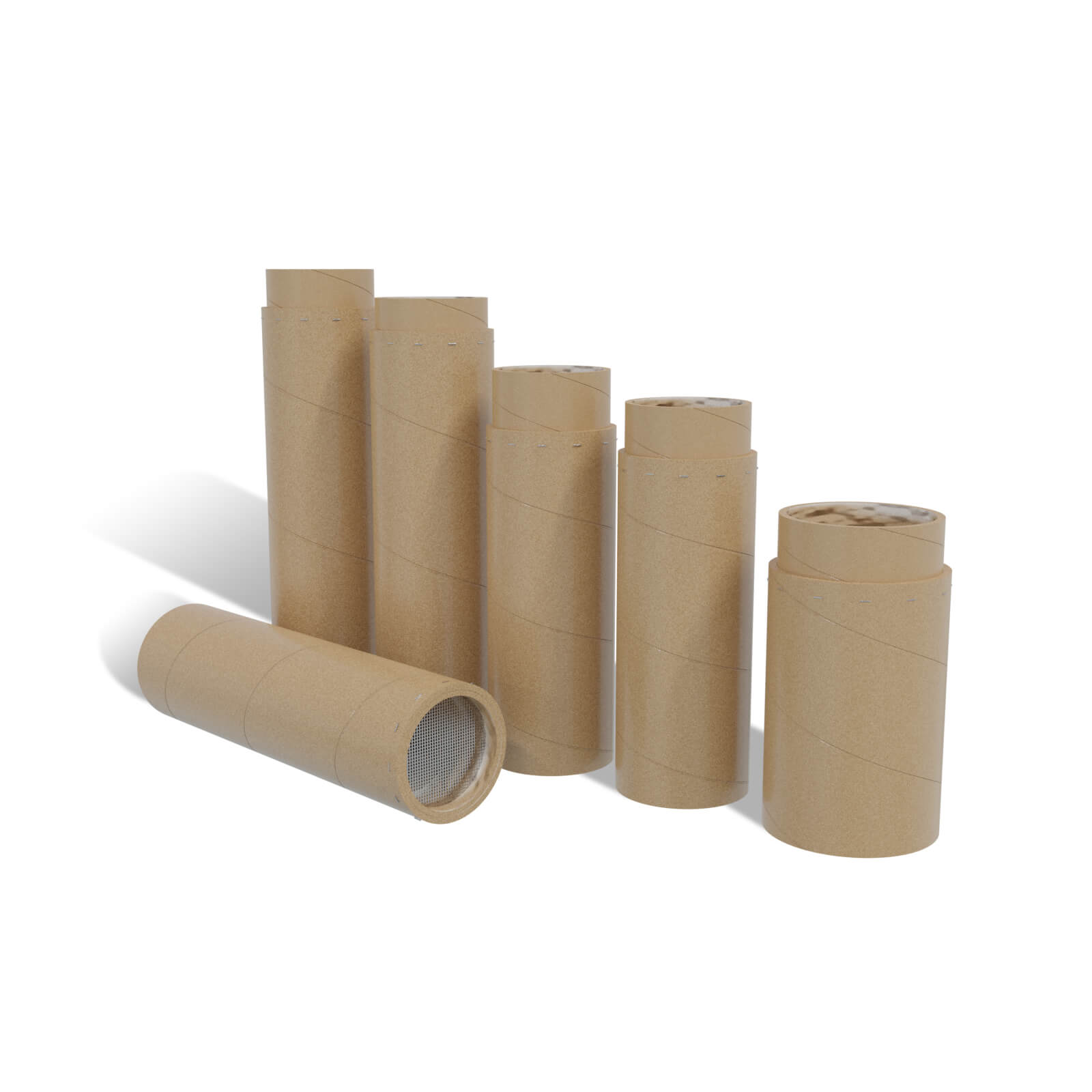 Staple and Packaging - Corrugated Cardboard Rolls