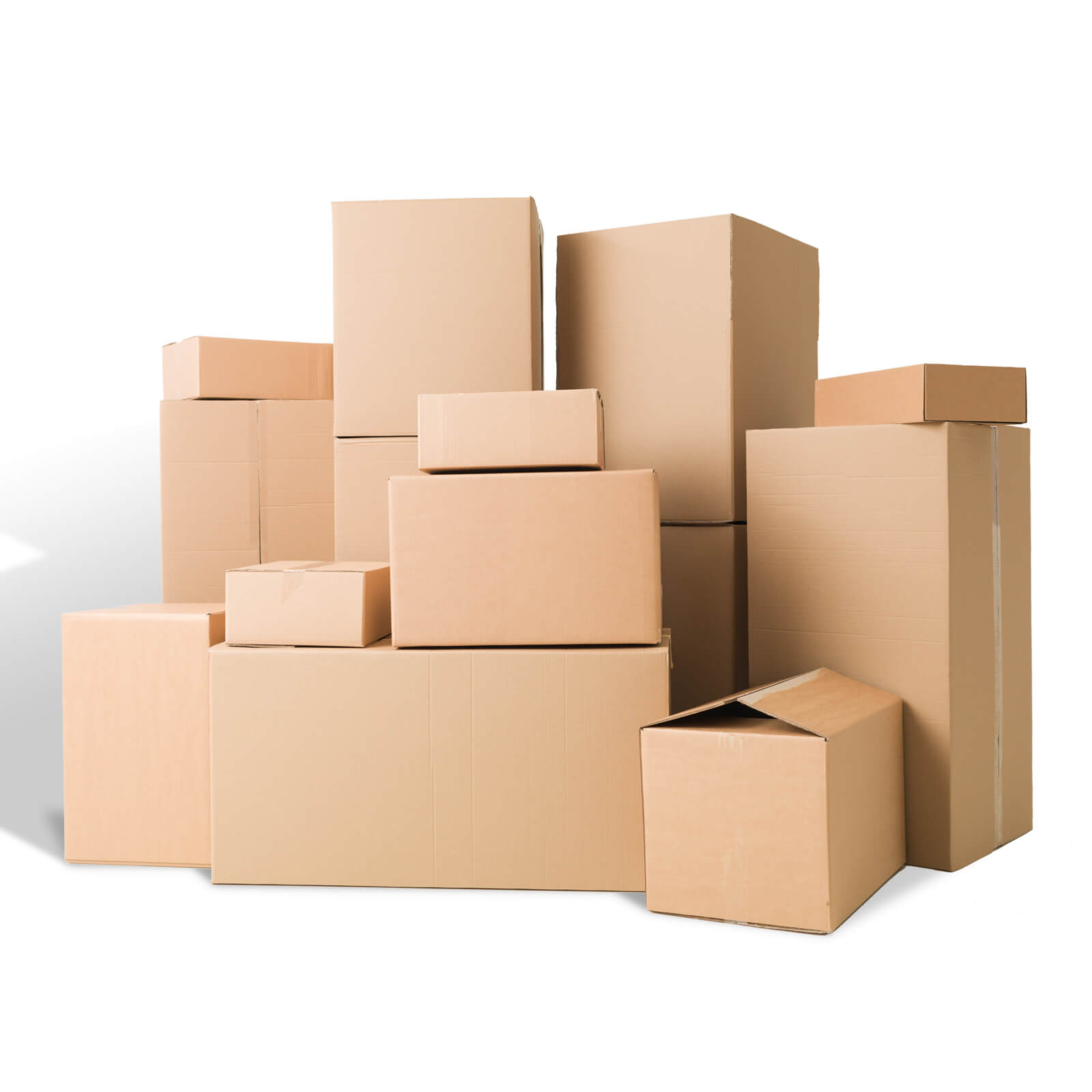 WR various sizes cardboard boxes