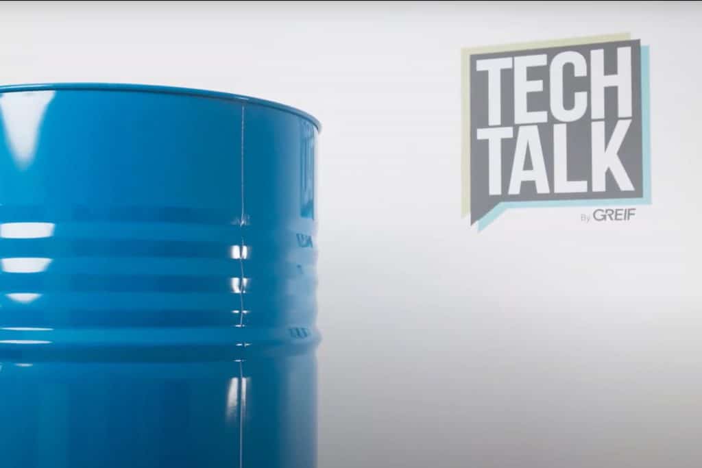 greif tech talk clean drum steel application