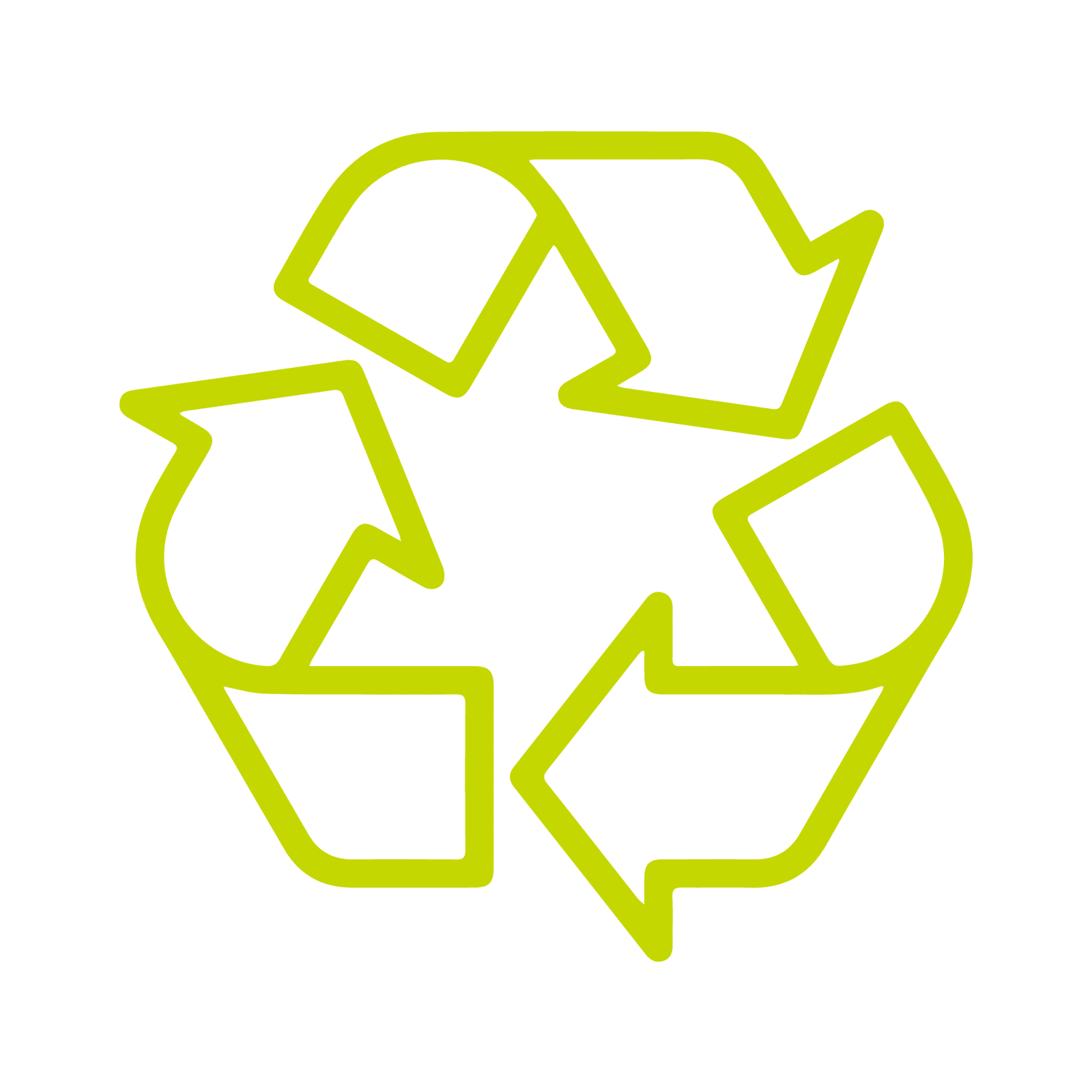 Icono de servicios de reciclaje