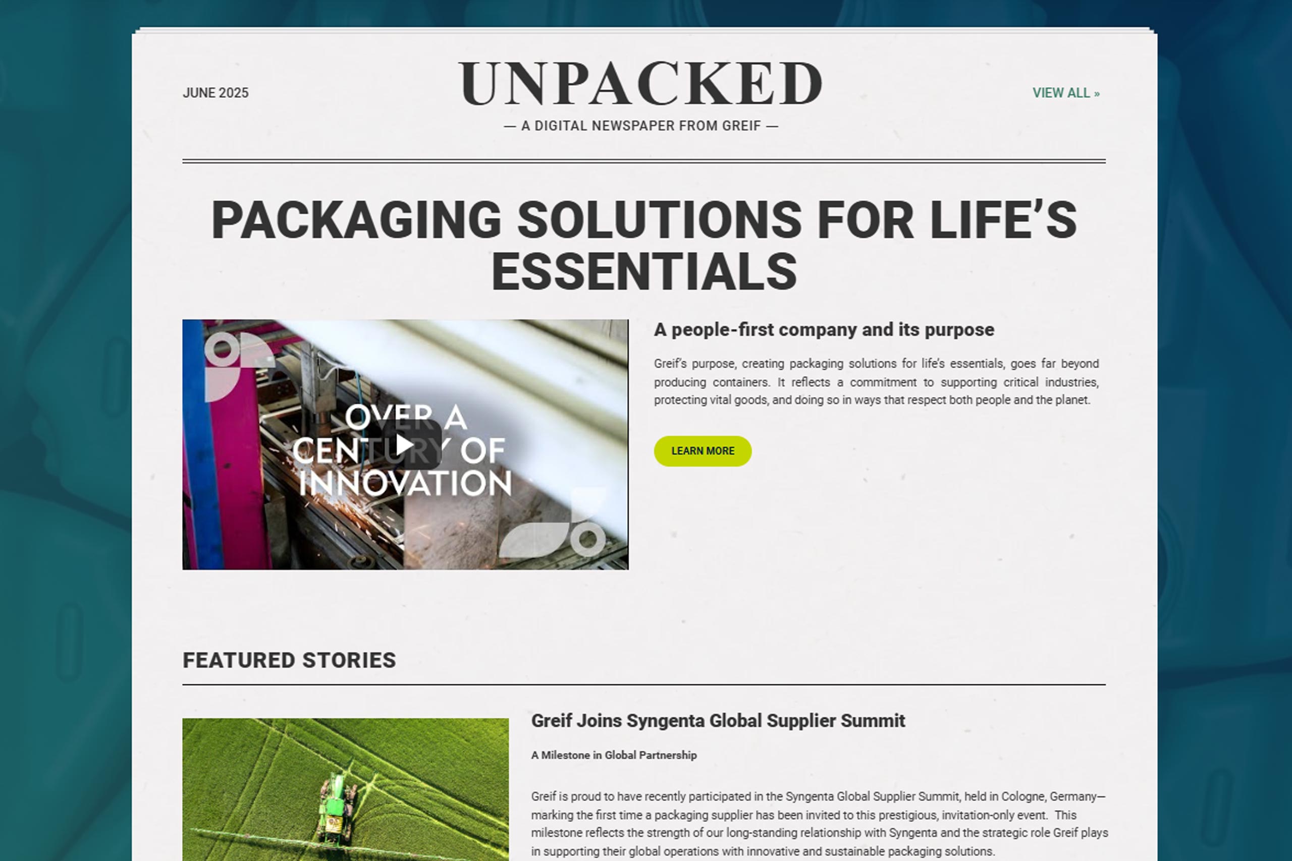 unpacked cover photo showing digital news