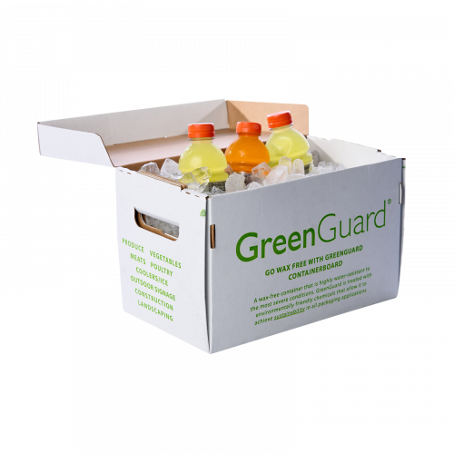 Green Guard Ice Box Drinks Angle two